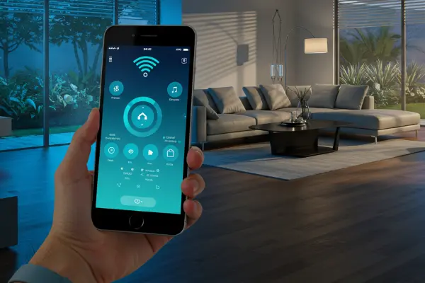 Configurazione dispositivi smart a domicilio: smart TV, luci, termostati, assistenti vocali